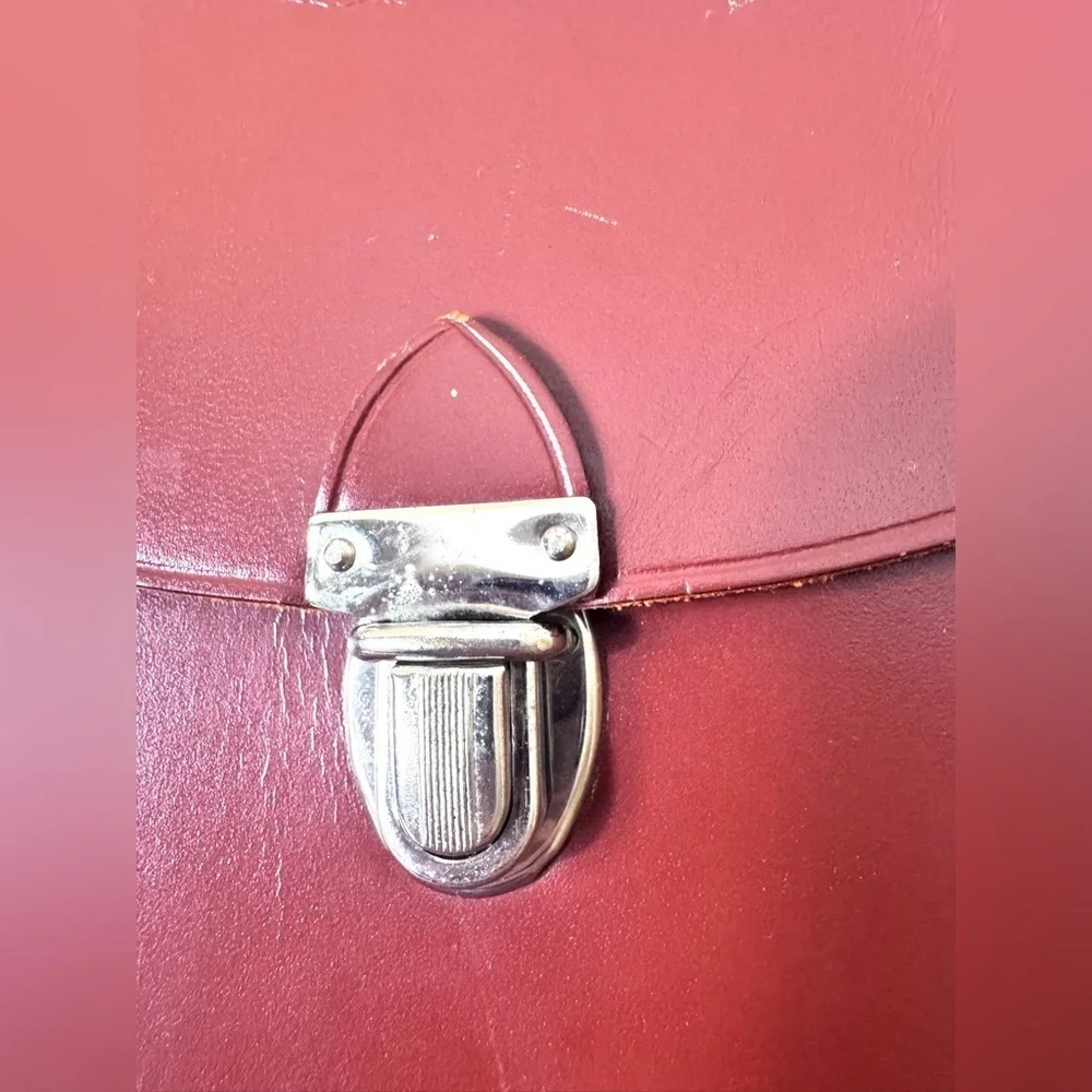 Vintage Homa Leather Camera Bag, Crossbody Purse, English Leather, Brown
